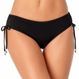 Anne Cole Ruched-Side Bikini Bottoms Size Small